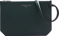 LIEBESKIND BERLIN Leren Handtas Lora Kodiaq Sheep Pouch Accessories Mystic River Donkergroen