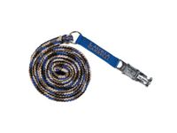 HKM Amalfi Leidlijn met paniekhaak Blauw 180 cm