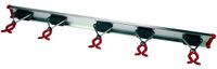 Bruns - Rail pour outils - 5 pinces à outils - 75 centimètres