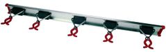 Bruns - Rail pour outils - 5 pinces à outils - 75 centimètres