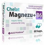 ALG Pharma MAGNESIUM CHELAAT + VITAMINE B6. Pour le système nerveux. 60 capsules