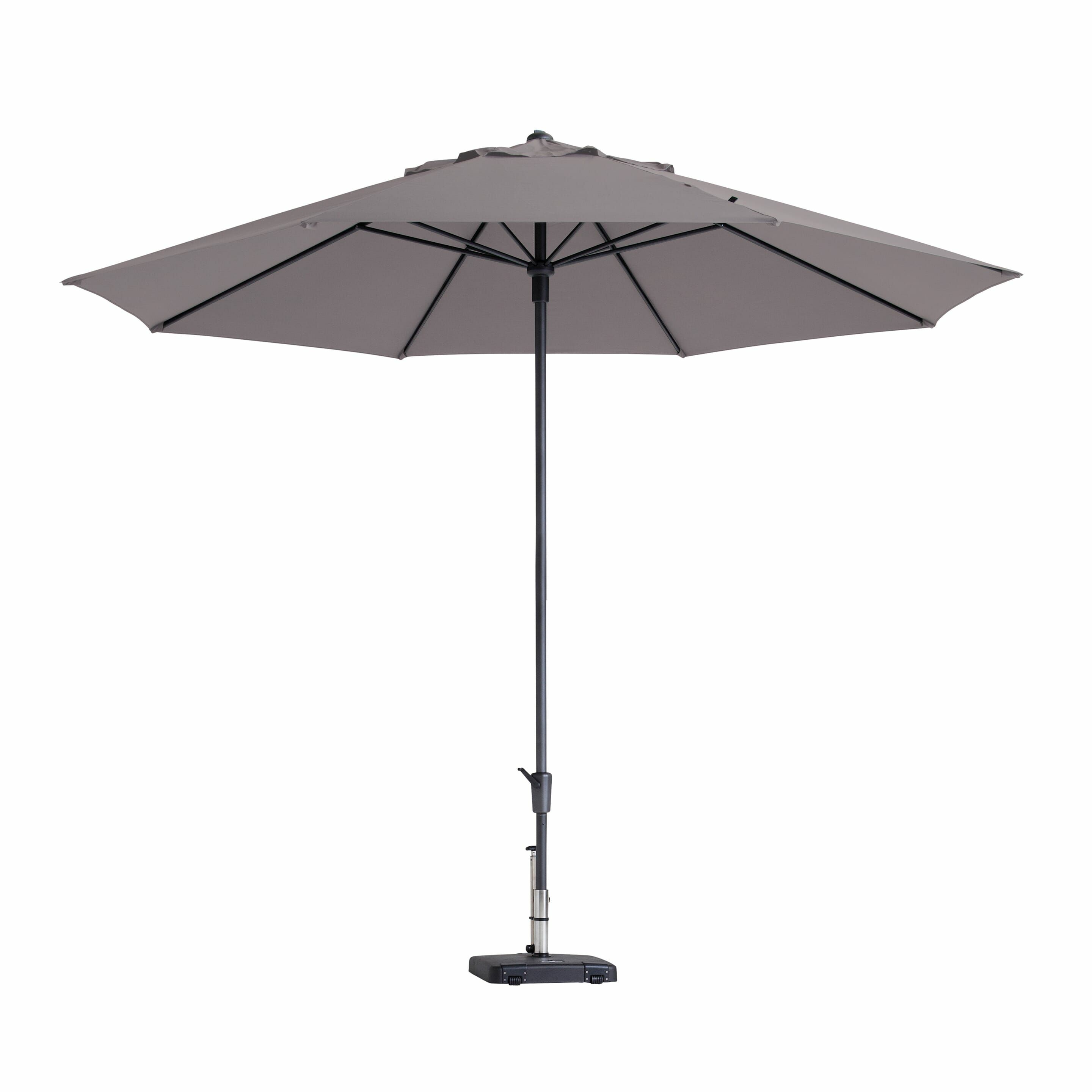 Madison Timor Parasol - Rond - Taupe - 400cm