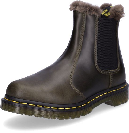 Dr. Martens 2976 Leonore Laarzen Dark Taupe Orleans EU 36 Vrouw