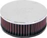 K&N Universeel Luchtfilter Rond 51mm aansluiting, 137mm diameter, 51mm hoogte (RC-2440)