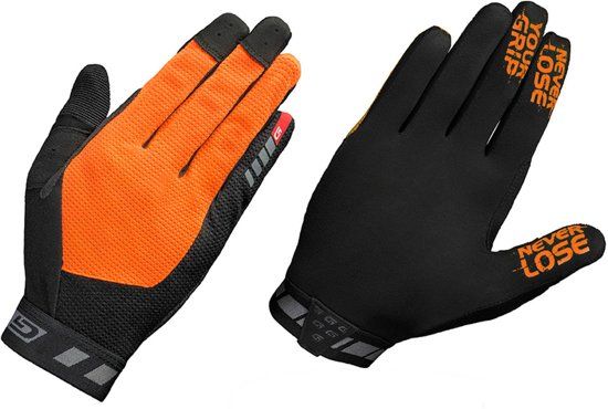 GripGrab Vertical Fietshandschoenen - Maat XXL - Fluo Oranje