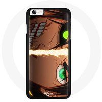 Maniacase Tasje voor iPhone SE Eren Jaeger Attack on Titan Anime