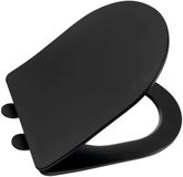 Sapho Paco - Abattant de WC, Slim, SoftClose, noir PCS1012B