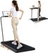 Vidacharmy Tapis de course pliable, moteur silencieux de 500 W, inclinaison de 8 %, vitesse maximale de 8 km/h, écran LED et télécommande – pour la maison, la salle de sport et le bureau