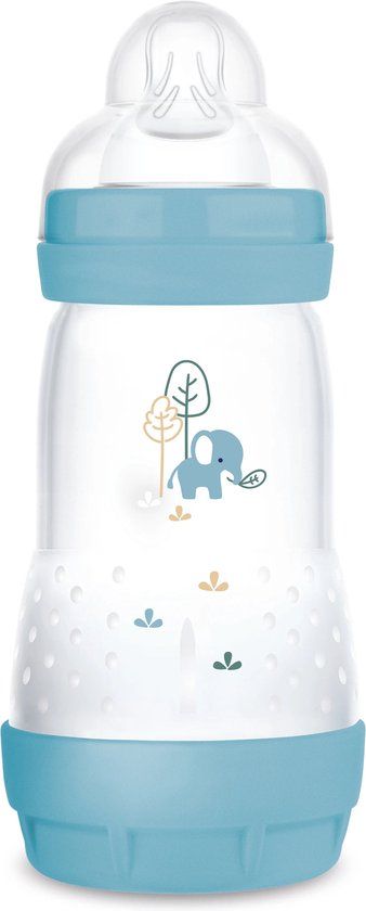 MAM Easy Start Anti-Colic Baby Bottle - Blue - 260ml