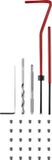 TOOLCRAFT TO-5017515 Schroefdraad reparatieset 30-delig M3.5