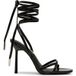 Steve Madden Neri Sandals Black Patent Taille: 42