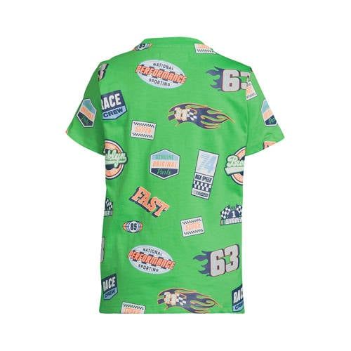 Orange Stars T-shirt groen