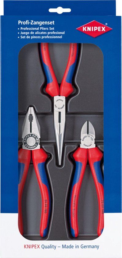 KNIPEX Tangenset - 3-delig | 00 20 11