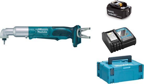 Makita DTL061RT1J 18V Li-Ion Accu Haakse Slagschroevendraaier Set (1x 5.0Ah) - Mbox