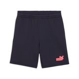 PUMA Sportbroek 'Essentials' navy / donkerrood / wit