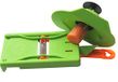 JOSKO Groenteschaaf, Dunschiller en Juliennestrepen Snijder met Vingerbescherming, Oranje/Groen