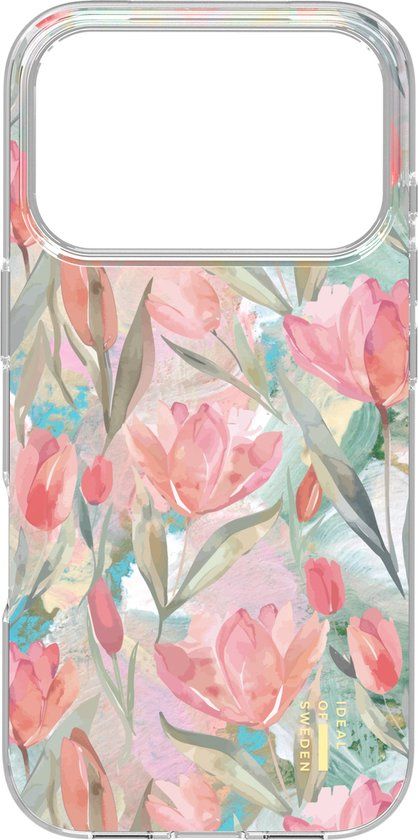 iDeal of Sweden Clear Case MagSafe voor de Apple iPhone 17 Pro - Tulip Bloom
