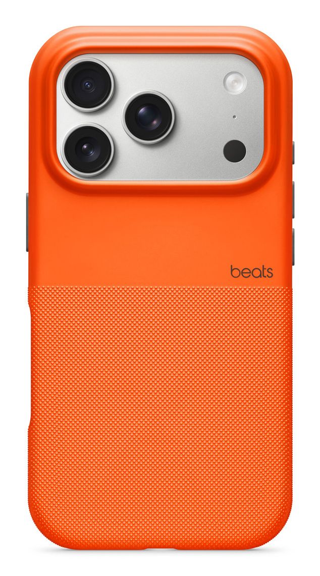 Apple Beats Rugged-hoesje met MagSafe en Cameraregelaar voor iPhone 17 Pro – Sierra-oranje