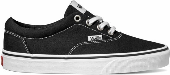 Vans Doheny Canvas Dames Sneakers - Black/White - Maat 41