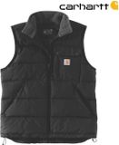 Carhartt Montana Gevoerde Bodywarmer Rain Defender Zwart Heren L