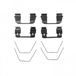 Blue Print Kit d'accessoires, plaquette de frein à disque ADH248605 Honda