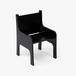 Ette Tete Tulla Chair - Zwart - Montessori Kinderstoel Verstelbaar