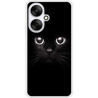 Xiaomi Redmi 13C Yeux de chat Verstevigd hoesje met sublimatie bedrukking