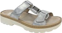 Ara - Dames - Zilver - Slippers & Muiltjes - Maat 38