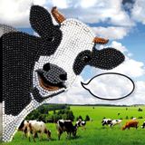 Craft Buddy Diamond Painting Funny Cow Card Kit
