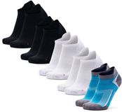 DANISH ENDURANCE Lage Hardloopsokken - Ademend & Blarenvrije Sportsokken - Unisex - 5 Paar - 39-42