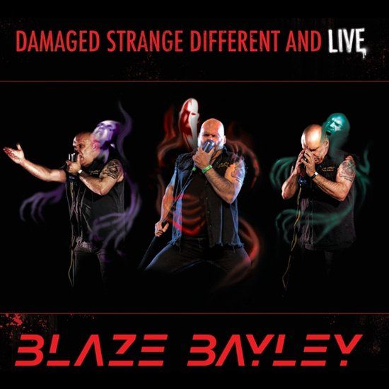 Damaged Strange Different and Live - CD - Blaze Bayley - Metal - Jewel Case