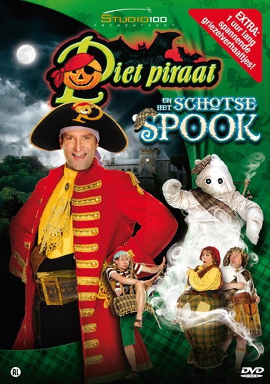 PIET PIRAAT - En Het Schotse Spook dvd