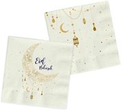 Folat Servetten Eid Mubarak 33 x 33 cm - 20 stuks