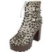 Rock Rebel by EMP - Rock Hoge hak - Laarzen met hoge hakken en luipaardprint - EU40 - voor Vrouwen - luipaard