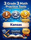 3 Libri GmbH 3 Kansas KAP Grade 3 Math Practice Tests