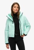 Superdry SD Windbreaker jas met capuchon en borduursel - Dames