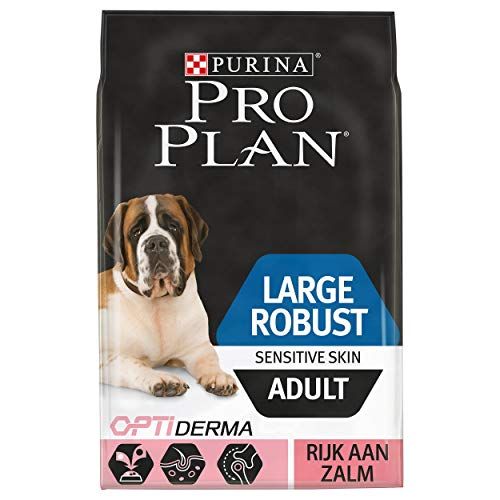 Pro Plan Hond Large Robust Adult Sensitive Skin Hondenvoer, Hondenbrokken met Zalm - 14kg