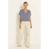 Claudia Sträter straight leg jeans - ecru