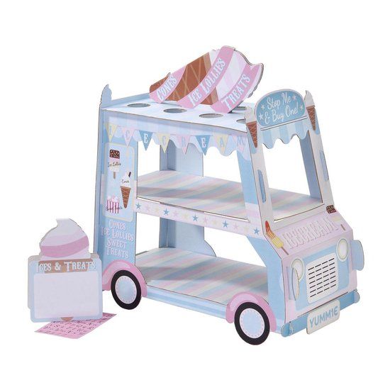 Talking Tables Ijs wagen Stand voor dessert tafel - cupcake standaard - feesttafel decoratie