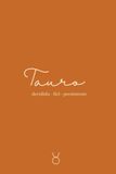 Libreta/ Astrology: Taurus: Bullet Journal, Diary, Notebook, etc. with Aries and Constellation Cover