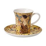 Goebel Espressokopje Gustav Klimt Dame met vakken - Artis Orbis