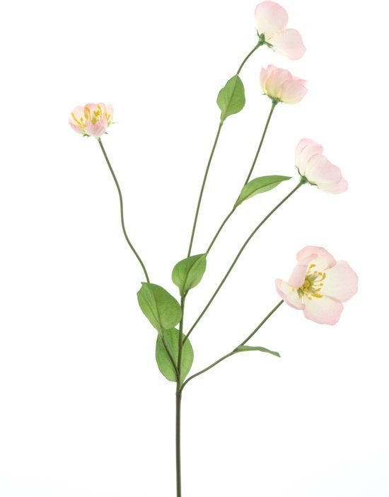 Erutan avon Melastoma spray pink 76 cm kunstbloem