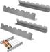 Set de 4 brochettes de barbecue en inox, accessoire de barbecue