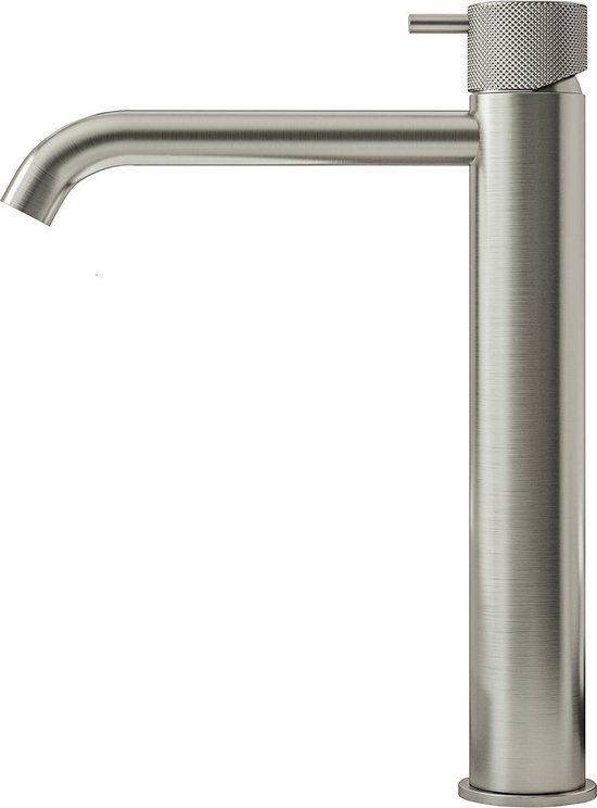 Hotbath Cobber X Wastafelmengkraan - 28.6 cm - Geborsteld Nikkel