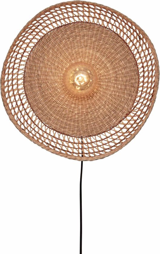 Good&Mojo Wandlamp Pantanal - Zeegras - Ø45cm - Binnen Modern