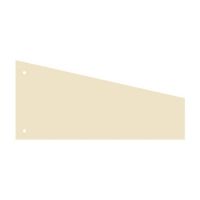 Kangaro trapezium scheidingsstrook beige 235 x 105 55 mm 100 stuks