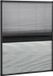 vidaXL Raamhor Plissé met Verduistering 80x100 cm Aluminium Antraciet