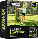 Klassieke Trelines Klassieke Slackline 15m - Meerkleurig