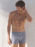 zd ZERO DEFECTS ZERO DEFECTS Helios Egyptian Cotton Boxershorts Blauw Denim
