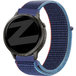 Bandz Bracelet en nylon pour Garmin Vivoactive 4s (Bleu foncé Mix)